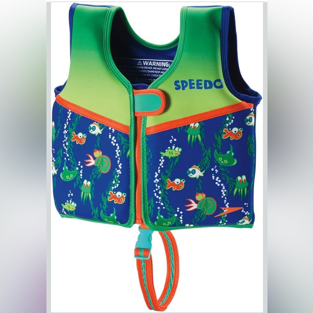 Speedo life jacket for little kids